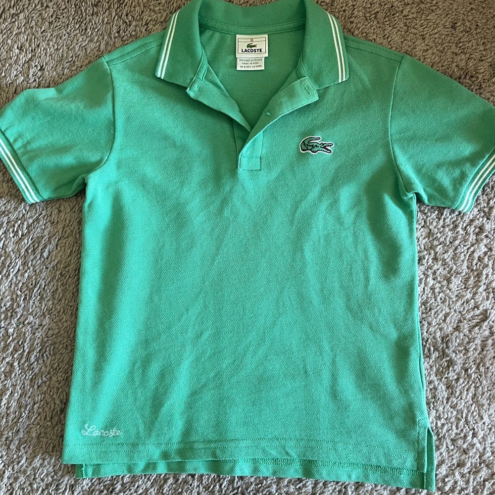 Boys Lacoste Polo